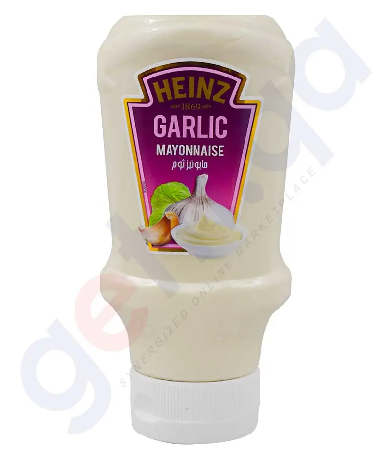 Heinz Real Garlic Mayonnaise – Top-Down Dispenser 1