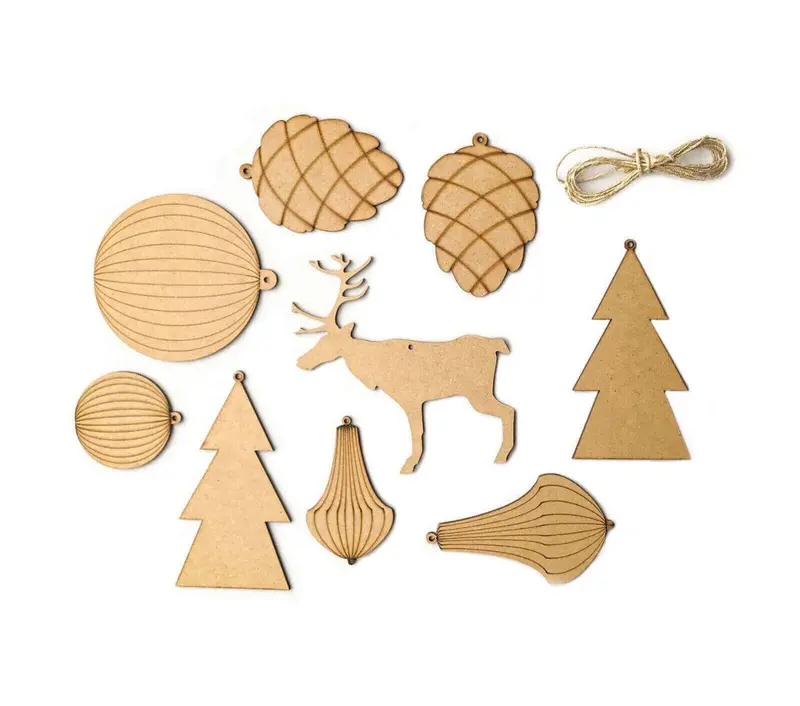 Holiday Glass Christmas Ornament – Set 2 1