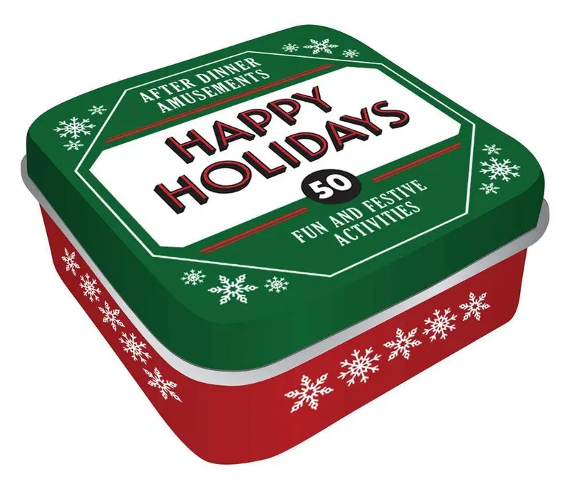 Holiday-Themed After-Dinner Amusements Game – Festive Fun Deck By Chronicle Books 1