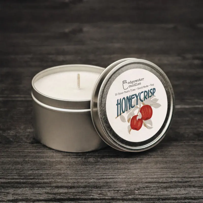 Honeycrisp Apple Scented Candle — Seasonal Offering From Edgewater Candles 1