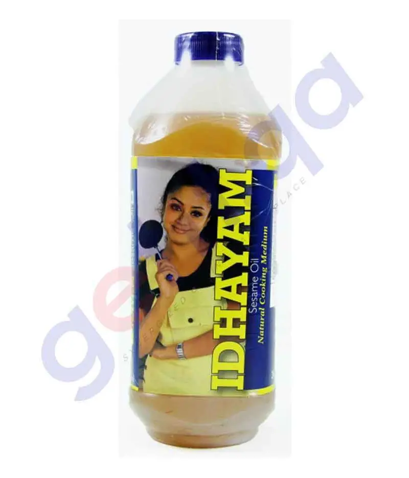 Idhayam Cold-Pressed Gingelly Oil – Pure Sesame Cooking Oil 1