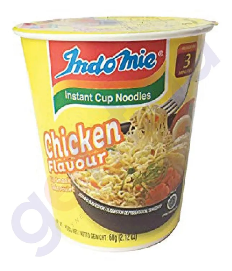 Indomie Cup Noodles – Chicken Flavor – 60G 1