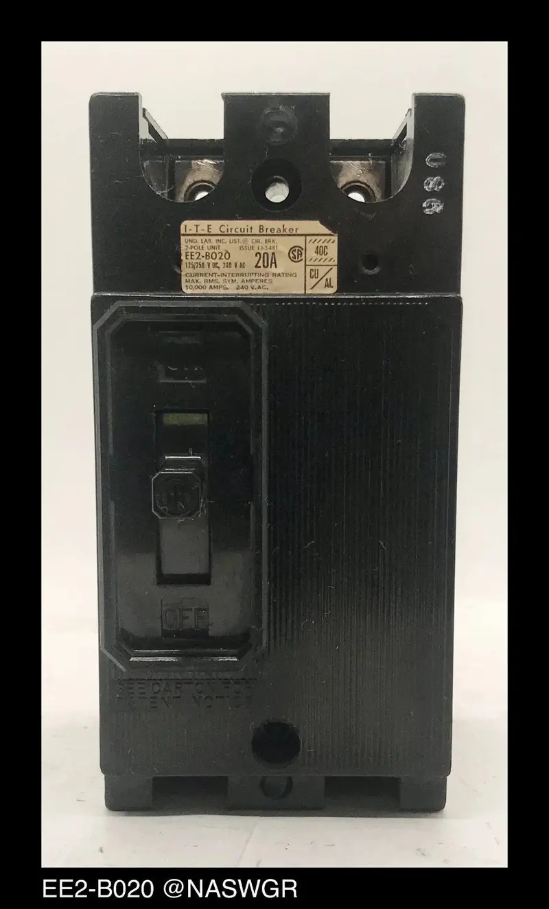 Ite Ee2-B020 Replacement Circuit Breaker 1