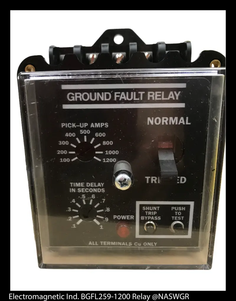 Iti Bgfl259-1200 Ground Fault Detection Relay (Unused Surplus) 1