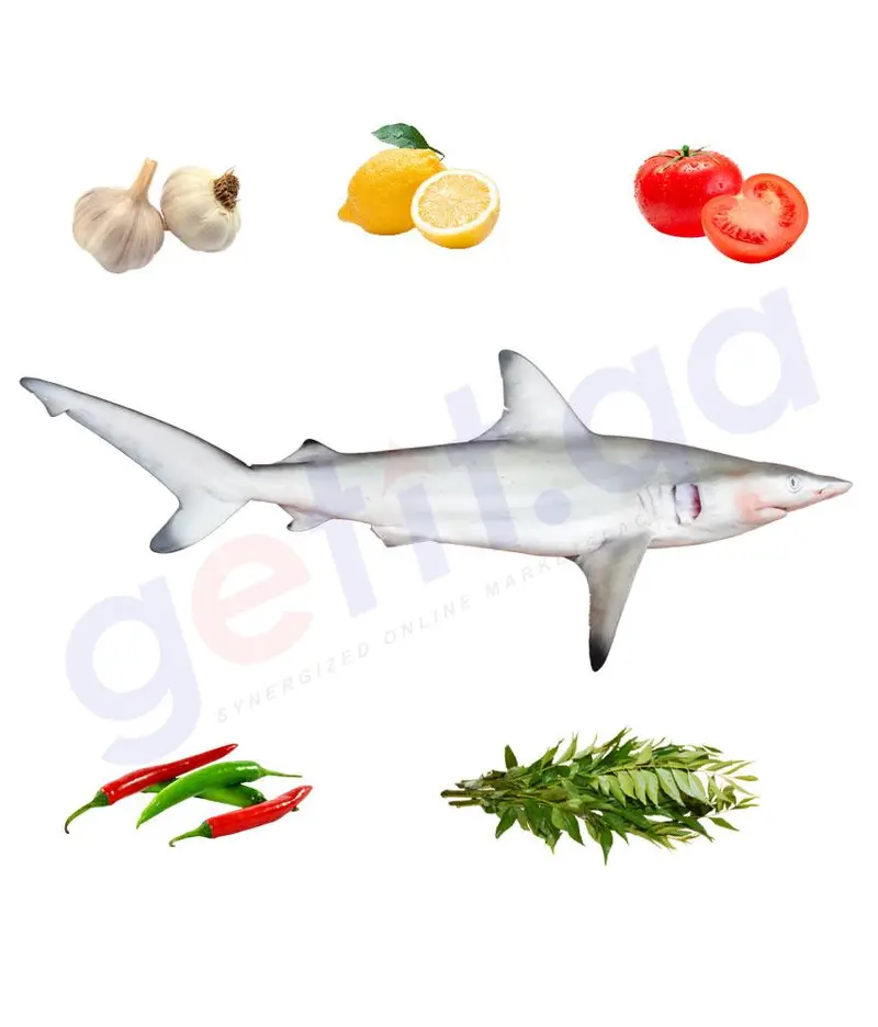 Jarjor Whitecheek Shark (Small), Fresh Whole Fish – 1 Kg 1