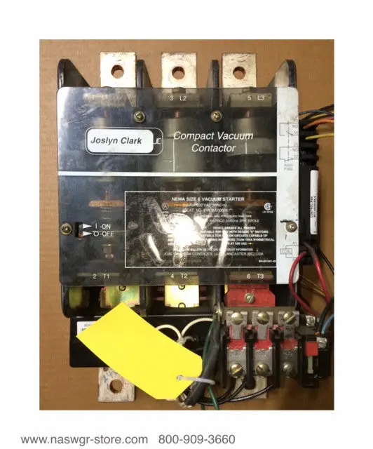 Joslyn Clark Cv13U030606-76 Compact Vacuum Contactor 1
