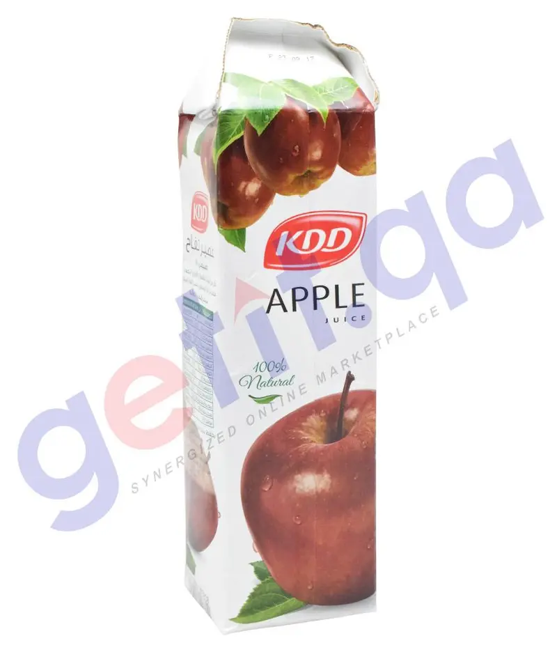 Kdd Pure Apple Juice – 1 Liter Carton 1