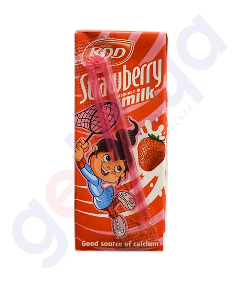 Kdd Strawberry-Flavored Milk Drink – 1 L Nutritious Fruit Infused Beverage 1