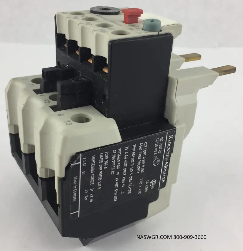 Klockner Moeller Zi-57 Industrial Control Relay 1