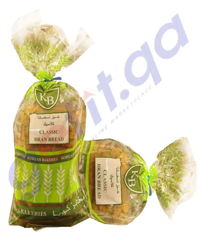 Korean Bakeries Classic Bran Bread – Fiber-Rich Loaf, 300 G 1