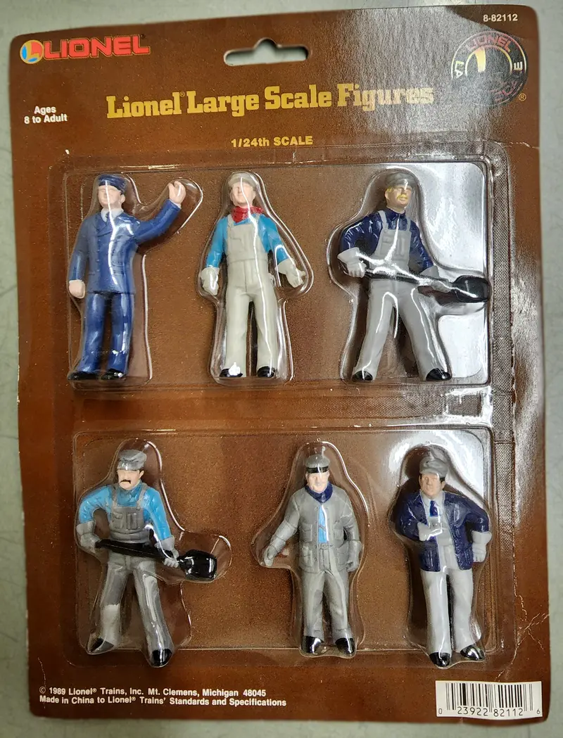 Lionel 1989 Large-Scale 1:24 Figurines – Model #8-82112 1