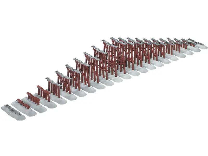 Lionel Fastrack Graduated Height Trestle Kit 1