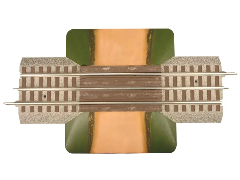 Lionel Fastrack Highway Grade Crossing Assembly 1