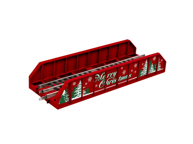 Lionel Holiday-Themed Fastrack Girder Bridge 1