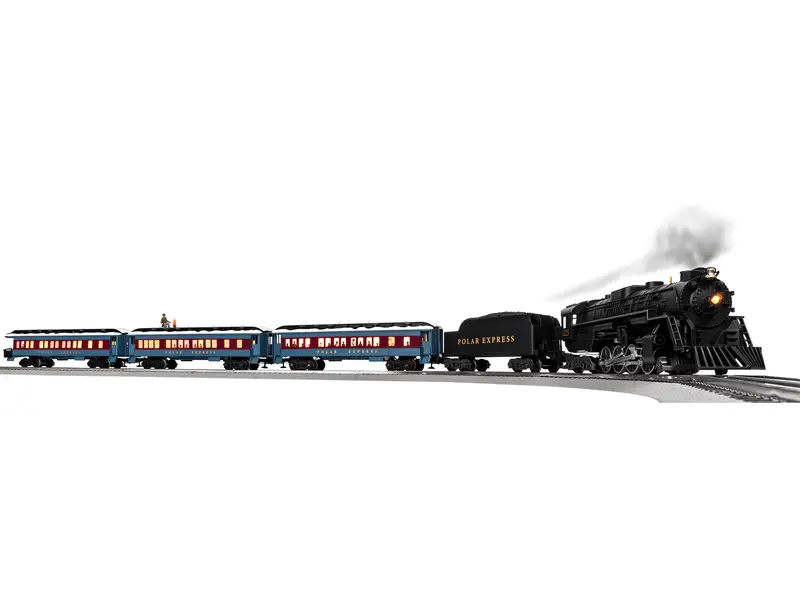 Lionel Polar Express Lionchief+ Bluetooth 5.0 Train Set With Animated Hobo Car 1