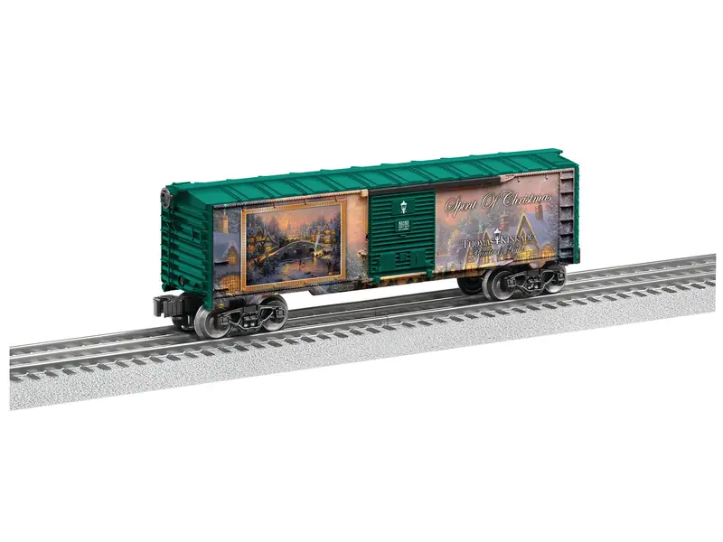 Lionel Thomas Kinkade Holiday Boxcar Model 1