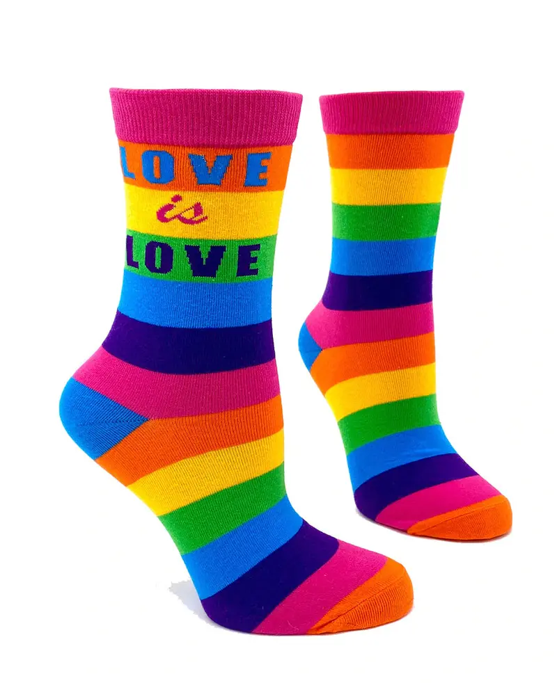 ‘Love Is Love’ Inclusive Pride Socks – Fabdaz 1