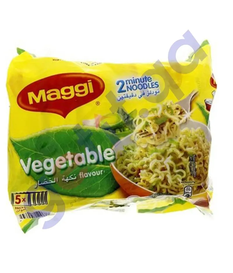 Maggi Vegetable Instant Noodles – 77G Pack (5 Count) 1