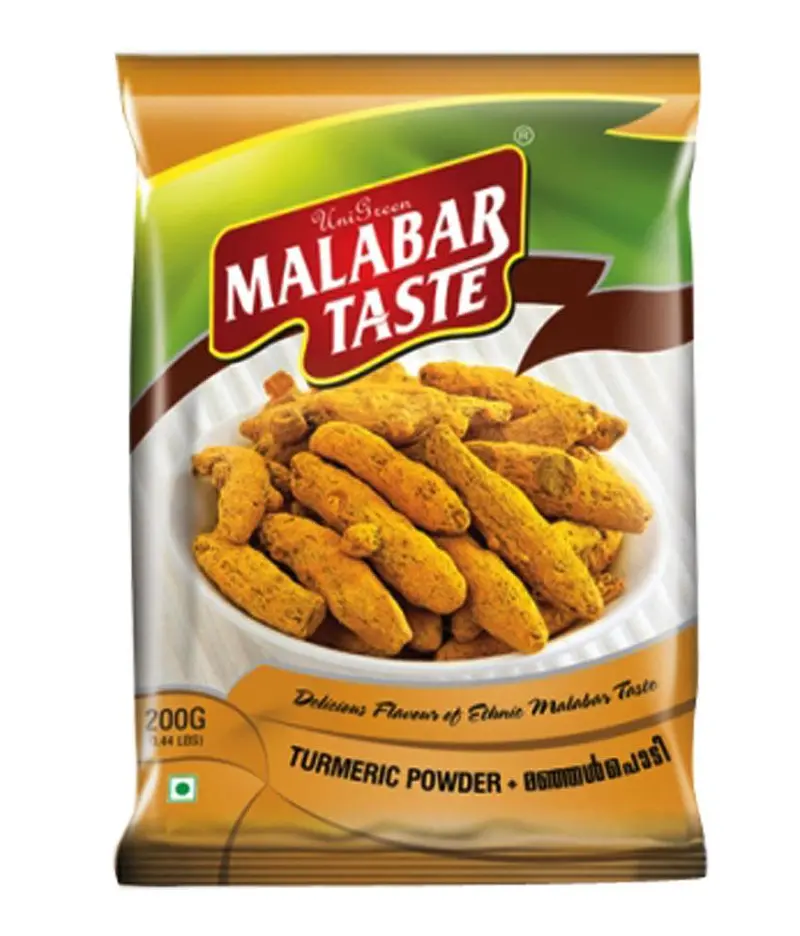 Malabar Taste Pure Turmeric Powder – 200G 1