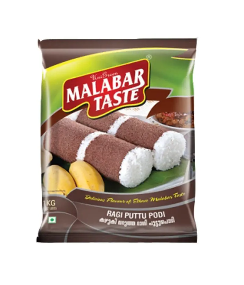 Malabar Taste Ragi Puttu Mix – 1 Kg Traditional South Indian Flour 1