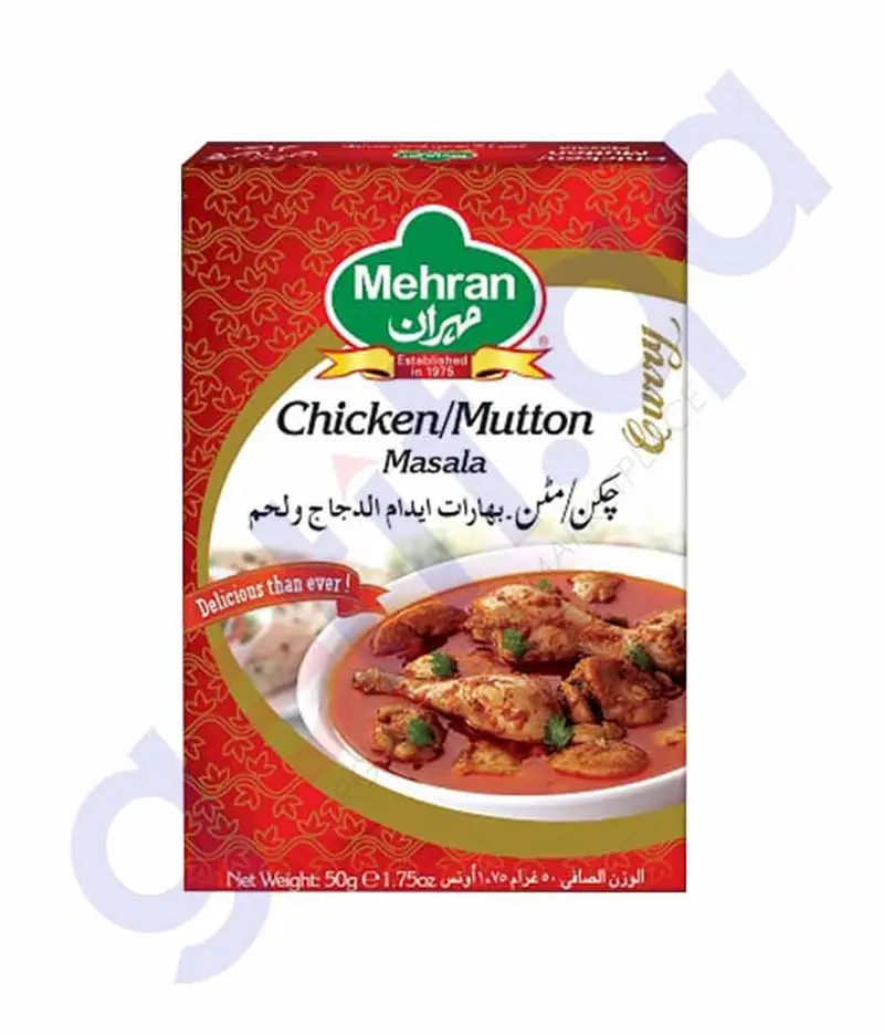 Mehran Chicken & Mutton Cooking Spice – 50G 1