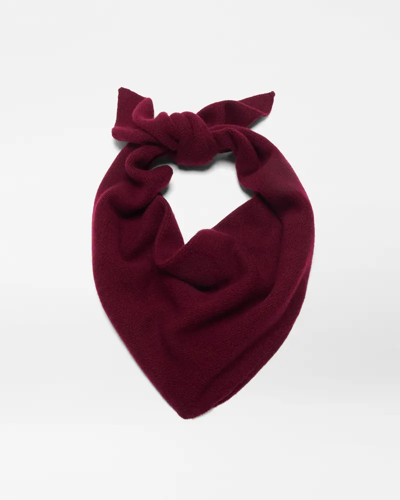 Merlot Cashmere Scarf – Luxe Wrap With Matching Storage Pouch 1