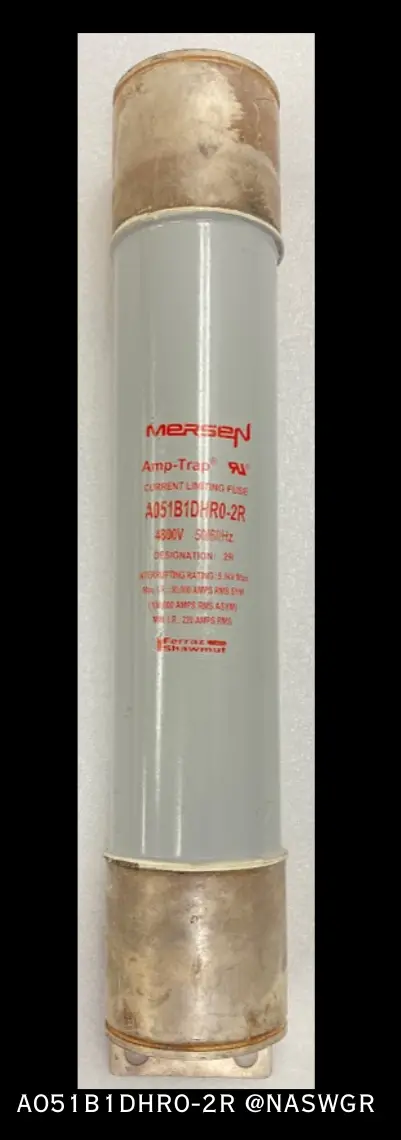 Mersen Amp-Trap A051B1Dhr0-2R Current-Limiting Fuse – 2R/70A, Factory Fresh 1