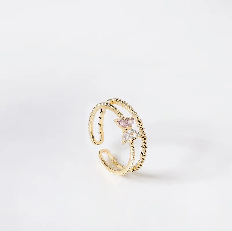 Metamorphic Design Gold Statement Ring 1