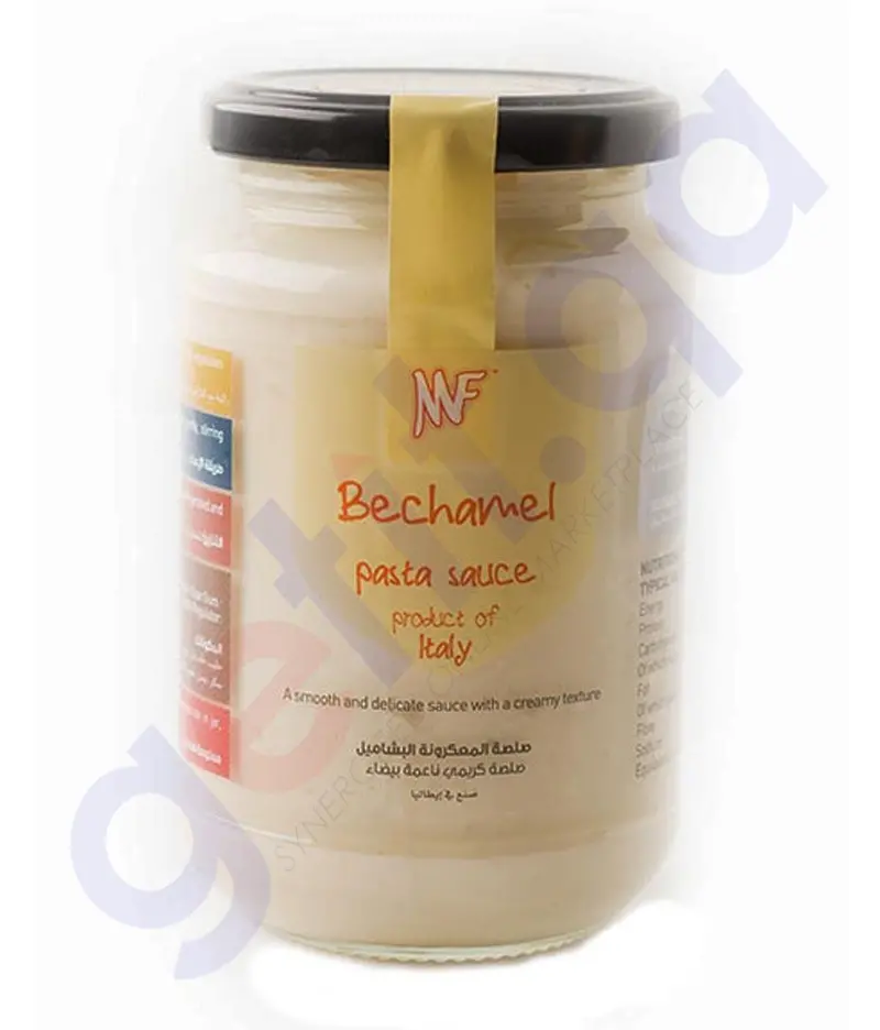 Mf Béchamel Pasta Sauce – 320 G, Smooth White Sauce For Lasagna & More 1