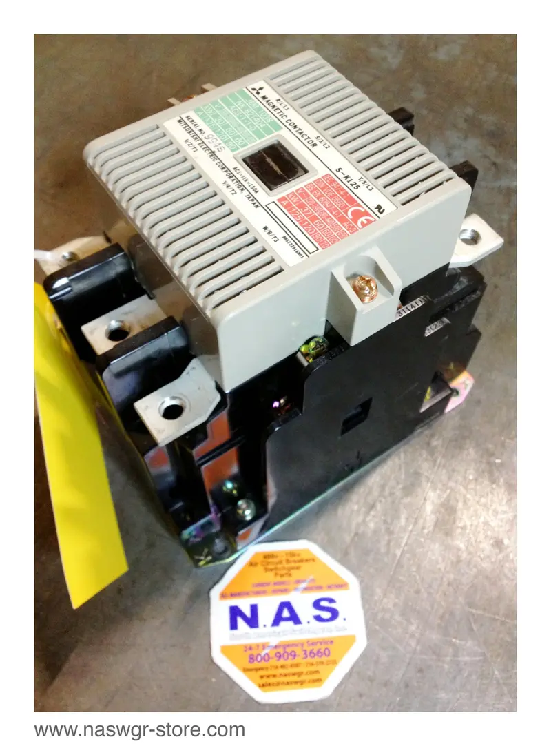 Mitsubishi S-K125 150A Magnetic Contactor – 200–240V Ac, 50/60Hz 1