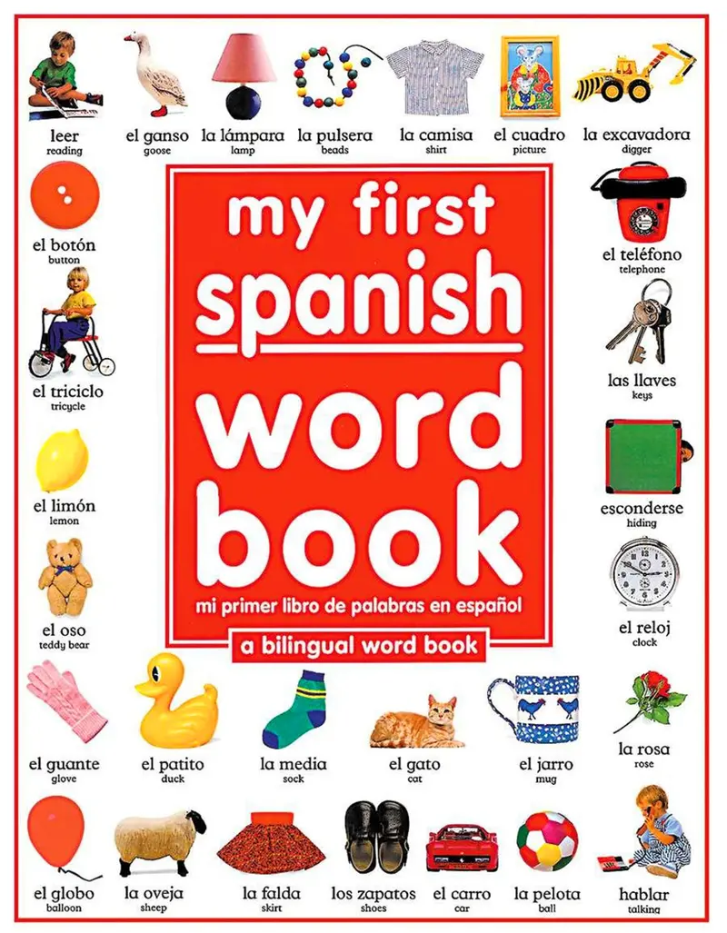 My First Spanish Word Book By Dk – Bilingual Hardcover Reference 1