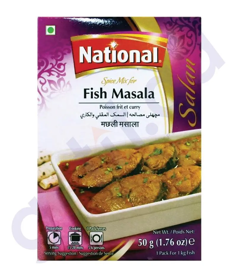 National Fish Curry Masala – 50G Spice Blend 1