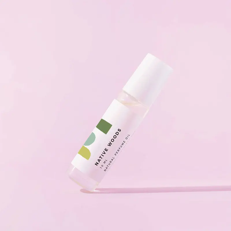 Native Woods Perfume Oil Roller – Botanical Aromatherapy Blend By Hombody Candle Co. 1