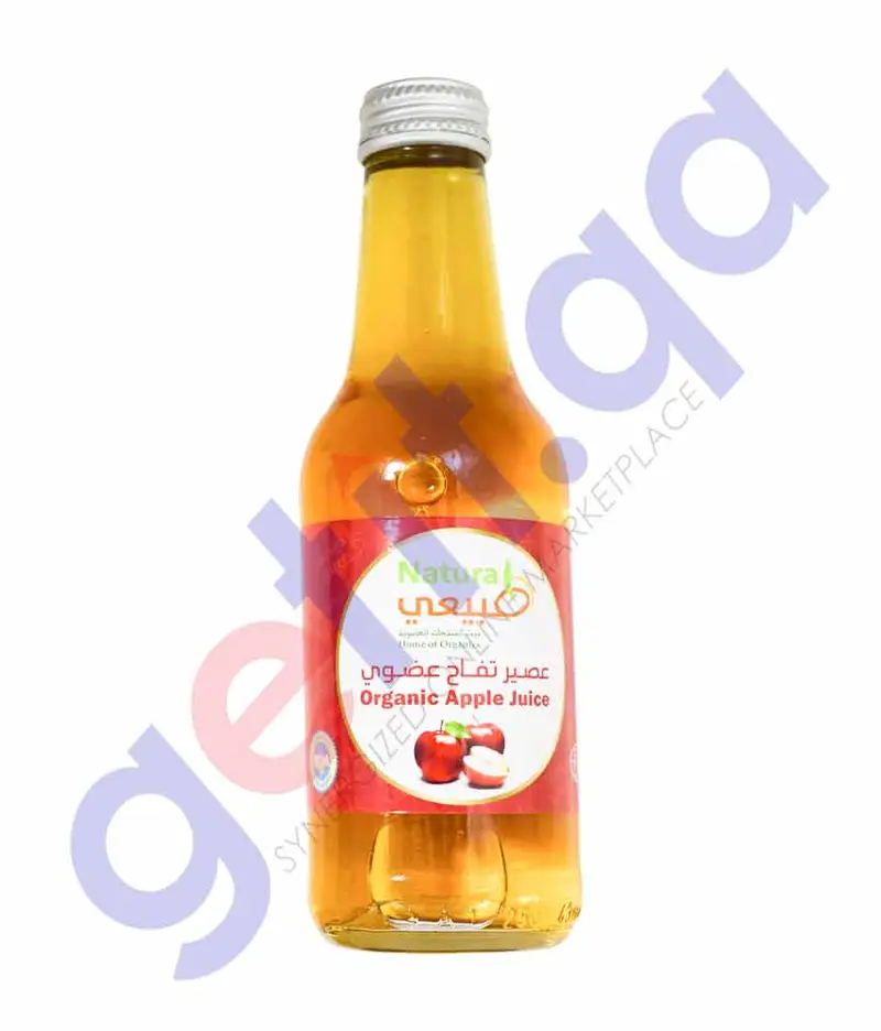 Natural Organic Apple Juice – 250 Ml Bottle 1