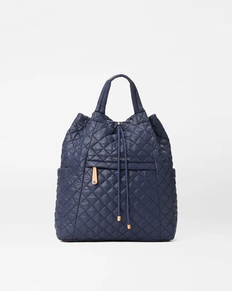 Navy Metro Convertible Backpack–Tote Hybrid 1