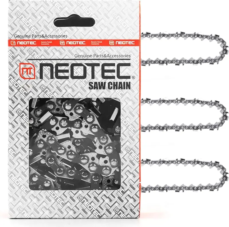 Neo-Tec 18-Inch Chainsaw Chain – 3/8" Lp Pitch, 0.050" Gauge, 62 Drive Links (3-Pack) 1