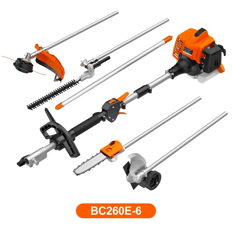 Neo-Tec 26Cc 6-In-1 Gas-Powered Multi-Tool — Hedge Trimmer, String Trimmer, Edger, Brush Cutter, Pole Saw & Extension Rod 1