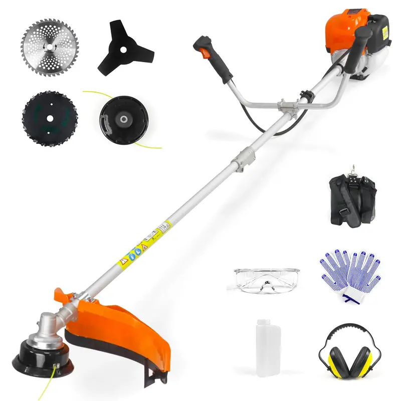 Neo-Tec 31Cc 4-Cycle 4-In-1 Gas String Trimmer: Edger, Brush Cutter & Adjustable U-Handle Kit 1