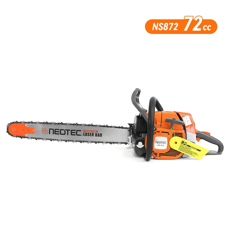 Neo-Tec Ns872 72Cc Heavy-Duty Gas Chainsaw – Compatible With 24", 25", And 28" Bars 1
