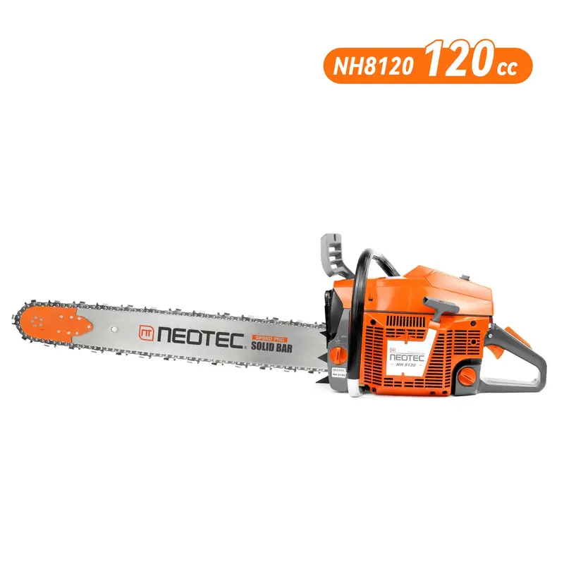 Neotec Nh8120 – 120Cc Heavy-Duty Gas Chainsaw (28"–42" Bar Options) 2