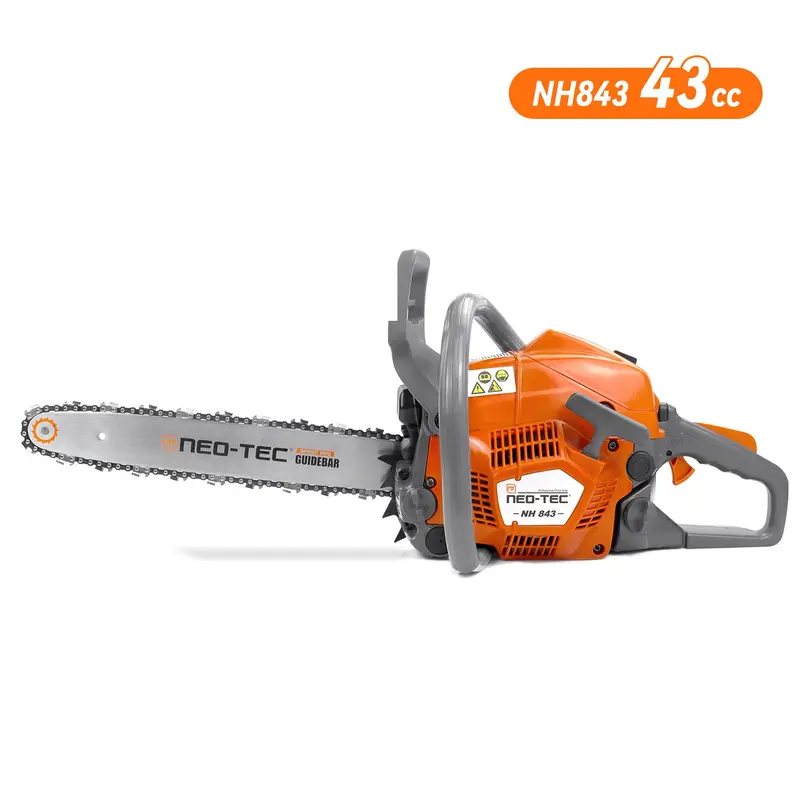 Neotec Nh843 43Cc Gas Chainsaw – 16-Inch All-Purpose Cutting Tool 1
