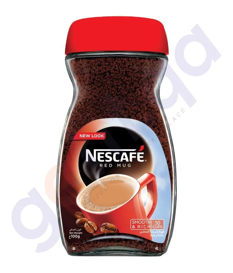 Nescafé Red Mug Instant Coffee – Rich Medium-Roast Jar, 200 G 2