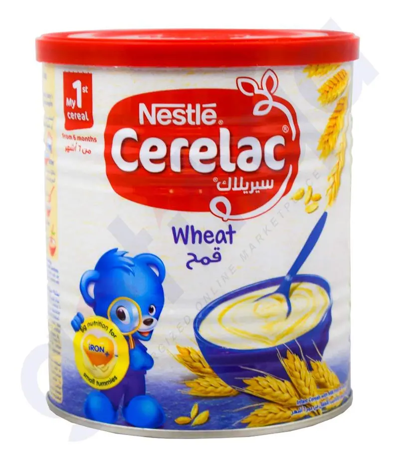 Nestlé Cerelac Wheat & Milk Cereal – Infant Formula For 6+ Months, 400G 1