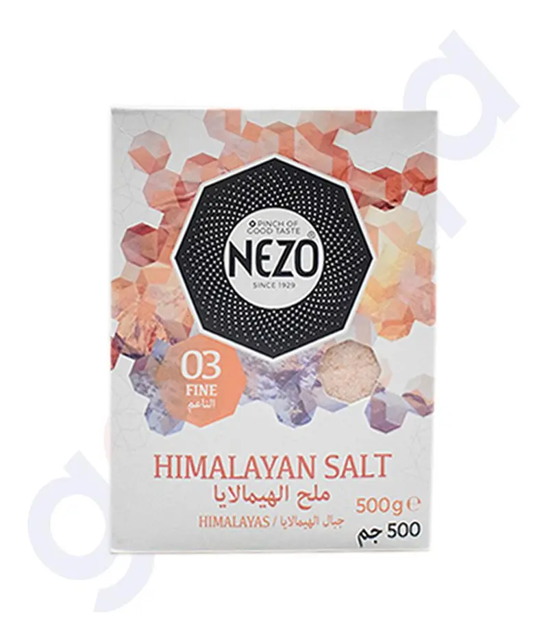 Nezo Fine Himalayan Pink Salt – 500 G 1
