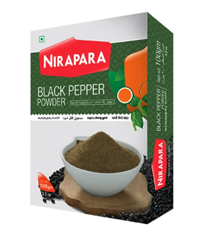 Nirapara Black Pepper Powder – Freshly Ground, 100 G 1