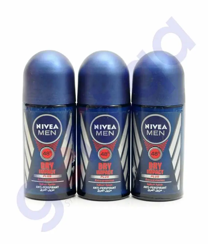 Nivea Men Roll-On Antiperspirant – 50 Ml (Buy 2, Get 1 Free) 1