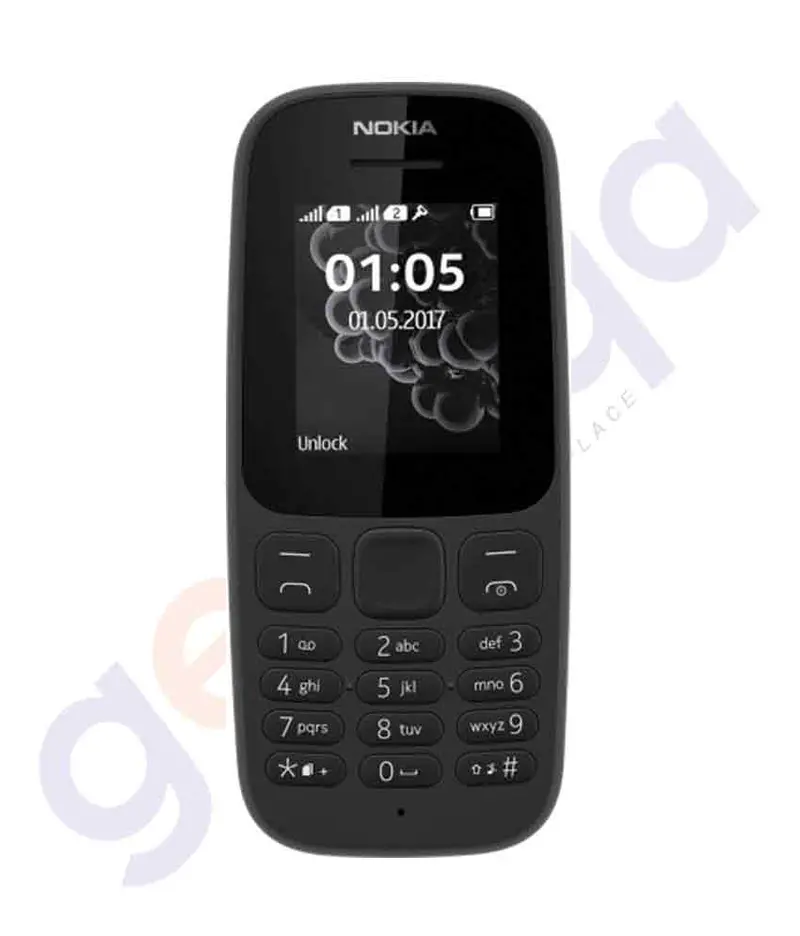 Nokia 105 Dual Sim Classic Feature Phone 1