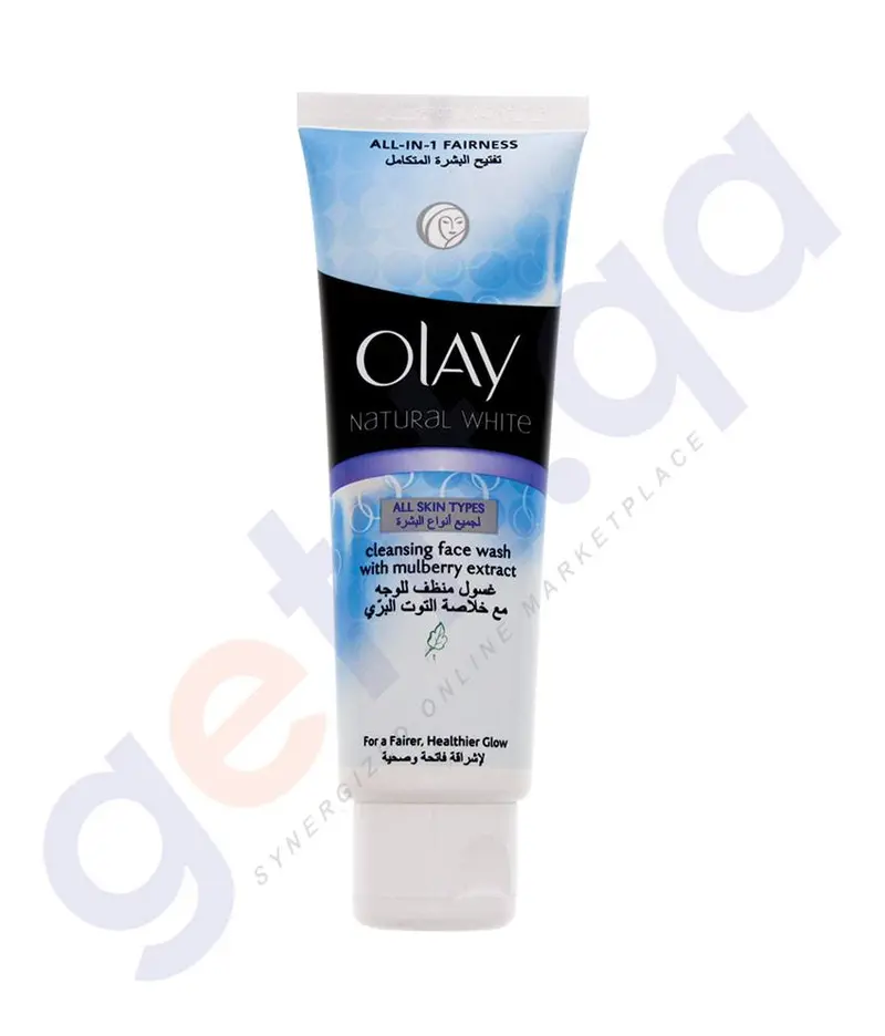 Olay Natural White Facial Cleanser (100 G) 1