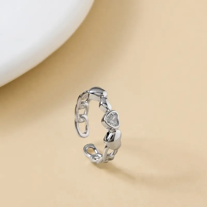 Only Hearts Sterling Silver Stackable Ring 1