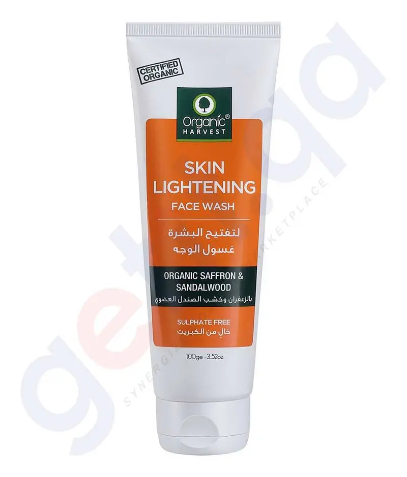 Organic Harvest Brightening Face Cleanser – 100G Radiance-Boosting Formula 1
